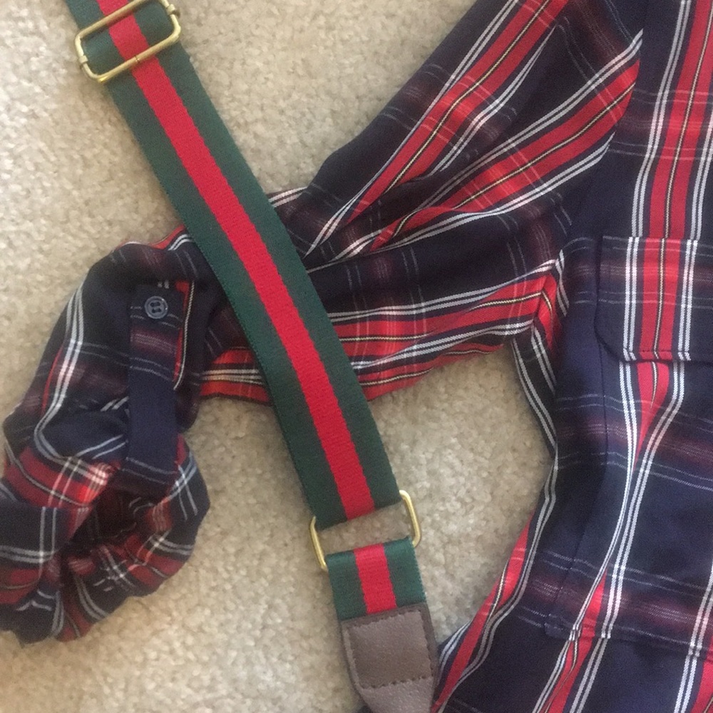 ZARA blouse shirt size s nice silky material plaid - Picture 12 of 14